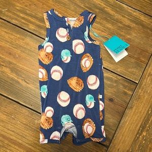 Posh Peanut Homer Racerback Romper